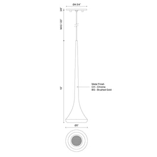 Bach 5 in Pendant
