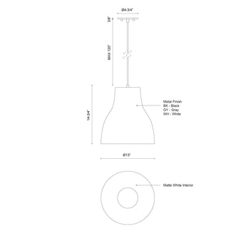 Cradle 13 in Pendant
