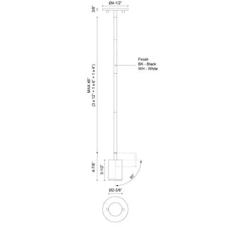 Barclay 3 in Semi Flush Mount
