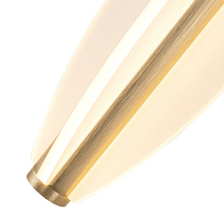 Agnes 23 in Brushed Gold Dimmable LED Wall Sconce
