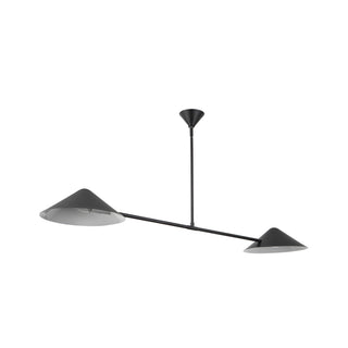 Ashford 58 in Matte Black Linear Pendant
