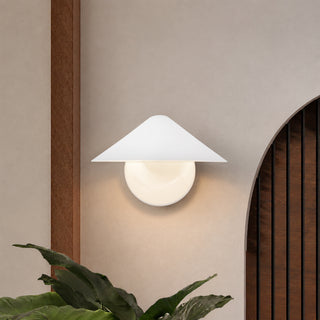 Ashford 9 in Antique White Wall Sconce

