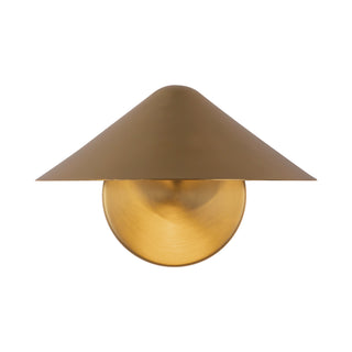 Ashford 9 in Brushed Gold Wall Sconce
