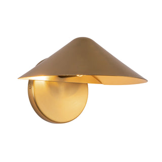 Ashford 9 in Brushed Gold Wall Sconce
