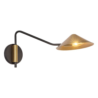 Ashford 19 in Brushed Gold Wall Sconce
