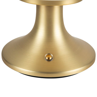 Bea 8 in Brushed Gold Dimmable LED Table Lamp
