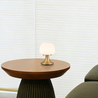 Bea 8 in Brushed Gold Dimmable LED Table Lamp
