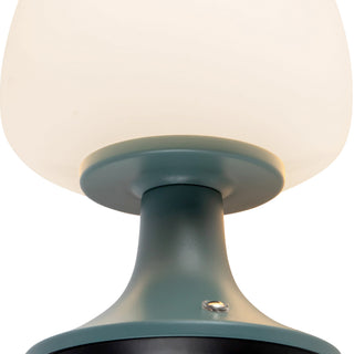 Bea 8 in Fresh Green Dimmable LED Table Lamp
