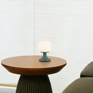 Bea 8 in Fresh Green Dimmable LED Table Lamp
