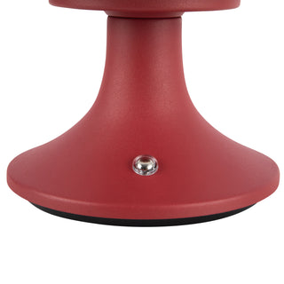 Bea 8 in Red Dimmable LED Table Lamp
