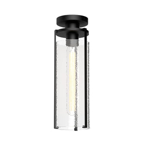 Clear Water Glass/Matte Black