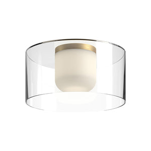 Brushed Gold/Clear