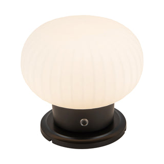 Boe 6 in Matte Black Dimmable LED Table Lamp
