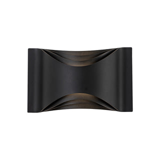 Brent 10 in Black Dimmable LED Wall Sconce
