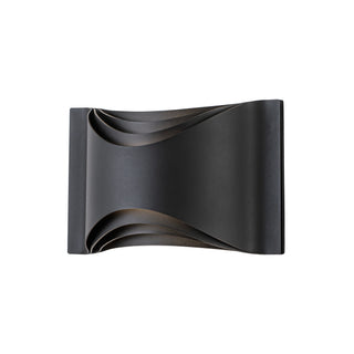Brent 10 in Black Dimmable LED Wall Sconce
