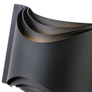 Brent 10 in Black Dimmable LED Wall Sconce
