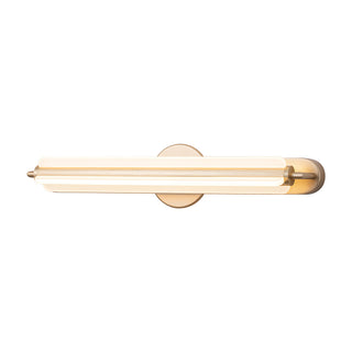 Brume 23 in Brushed Gold Dimmable LED Vanity Light
