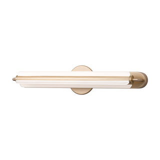 Brume 23 in Brushed Gold Dimmable LED Vanity Light
