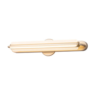 Brume 23 in Brushed Gold Dimmable LED Vanity Light
