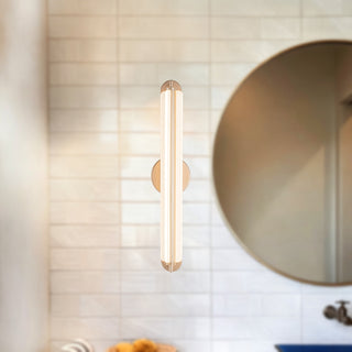 Brume 23 in Brushed Gold Dimmable LED Vanity Light
