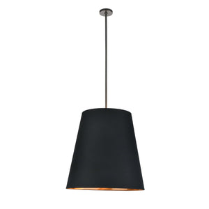 Black Linen With Gold Parchment/Urban Bronze