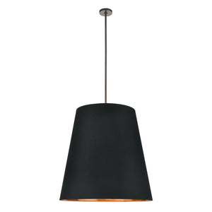 Black Linen With Gold Parchment/Urban Bronze
