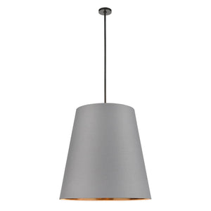 Gray Linen With Gold Parchment/Urban Bronze