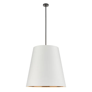 Urban Bronze/White Linen With Gold Parchment