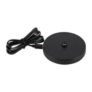 Cessa 4 in Matte Black Dimmable LED Exterior Portable Lamp
