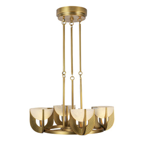 Vintage Brass/Alabaster [Universal Voltage]