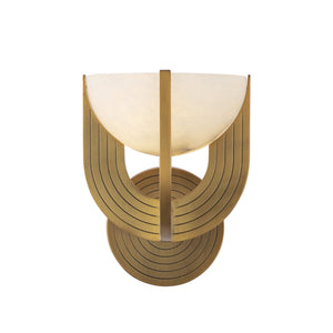 Vintage Brass/Alabaster [Universal Voltage]