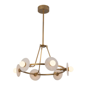 Vintage Brass/Alabaster [Universal Voltage]