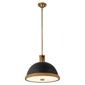 Matte Black/Vintage Brass