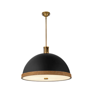 Matte Black/Vintage Brass
