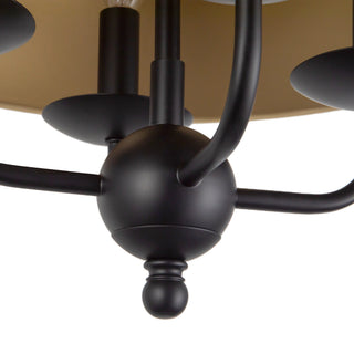 Edelson 18 in Black Pendant
