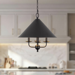 Edelson 18 in Black Pendant
