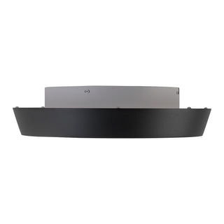 Hale 16 in Black Dimmable LED Flush Mount
