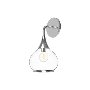 Chrome/Clear Glass