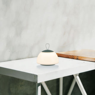 Idra 5 in Fresh Green Dimmable LED Exterior Portable Lamp
