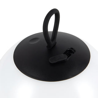 Idra 6 in Matte Black Dimmable LED Exterior Portable Lamp
