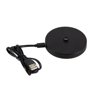Idra 6 in Matte Black Dimmable LED Exterior Portable Lamp
