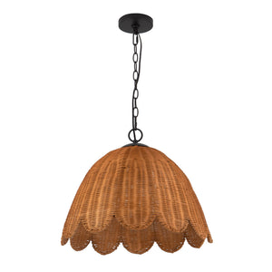 Black/Natural Rattan