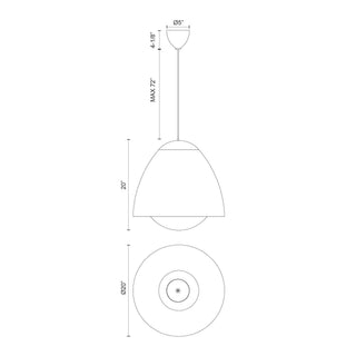 Kenji 20 in Pendant
