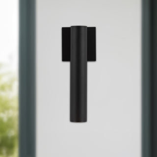 Lorna 12 in (2 in Dia.) Interior/Exterior Wall Sconce
