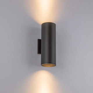 Lorna 12 in (4 in Dia.) Wall Sconce Up/Down Light
