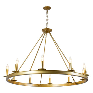 Lynda 47 in Gold Chandelier
