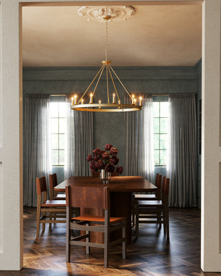 Lynda 47 in Gold Chandelier

