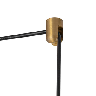 Maxe 46 in Gold Dimmable LED Linear Pendant

