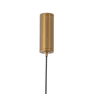 Maxe 46 in Gold Dimmable LED Linear Pendant
