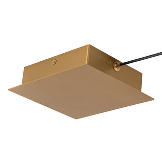 Maxe 46 in Gold Dimmable LED Linear Pendant
